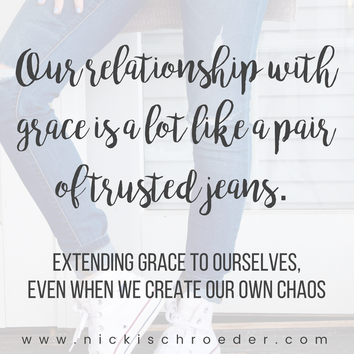 Embracing Grace With Your Skinny Jeans On!