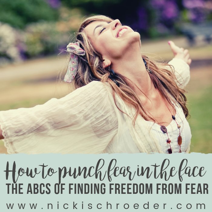 how to punch fear in the face