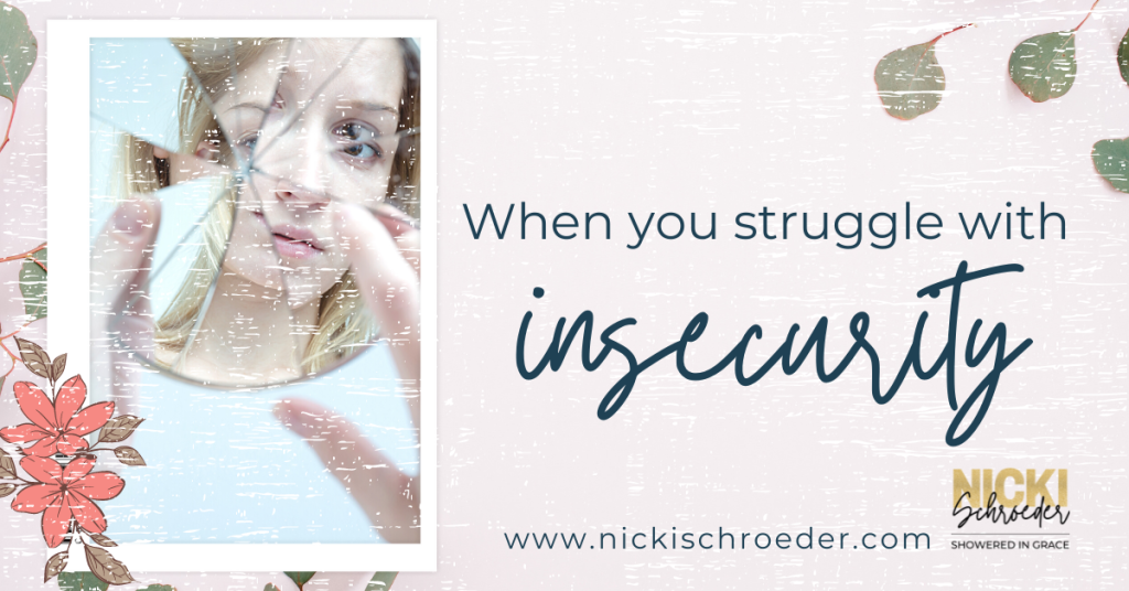 struggle with insecurity