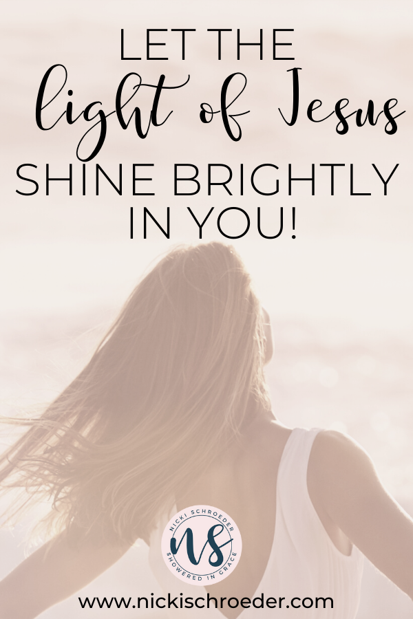 embrace the new year by letting the light of Jesus shine in you!